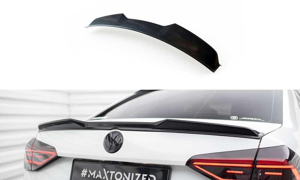Heckspoiler 3D passend für VW Passat GT B8 FL USA schwarz Hochglanz
