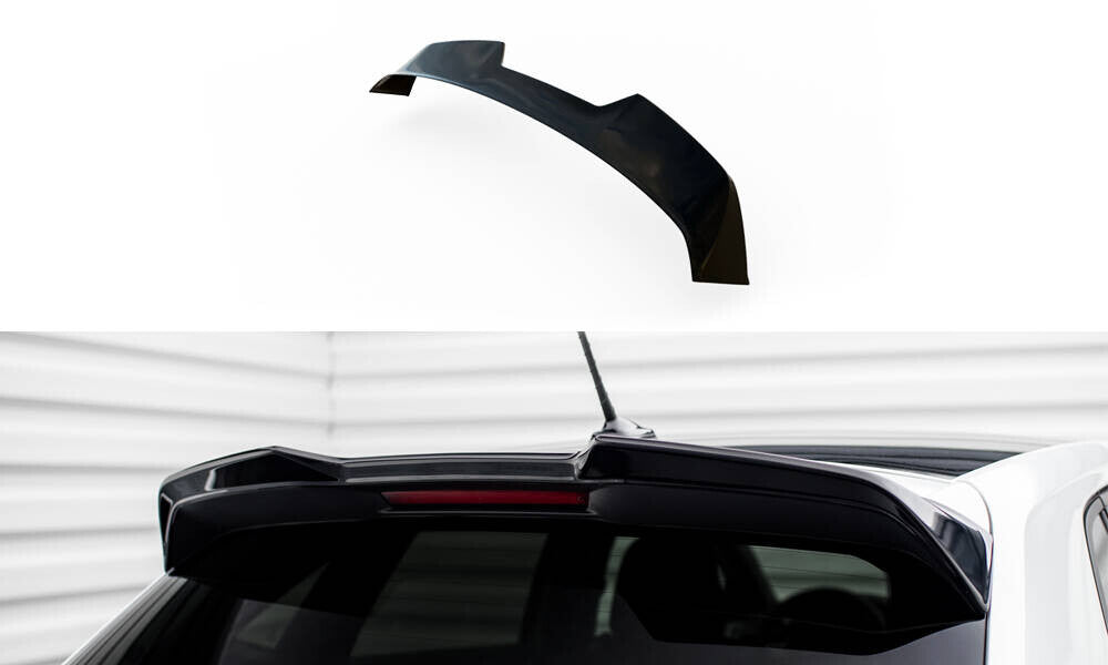 Heckspoiler 3D passend für VW Polo GTI Mk6 schwarz Hochglanz