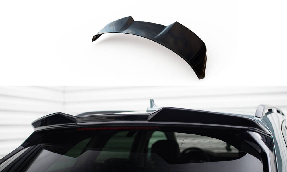 Heckspoiler 3D passend fürAudi A6 Avant / A6 Allroad / A6 S-Line Avant / S6 Avant C8 / C8 FL schwarz Hochglanz