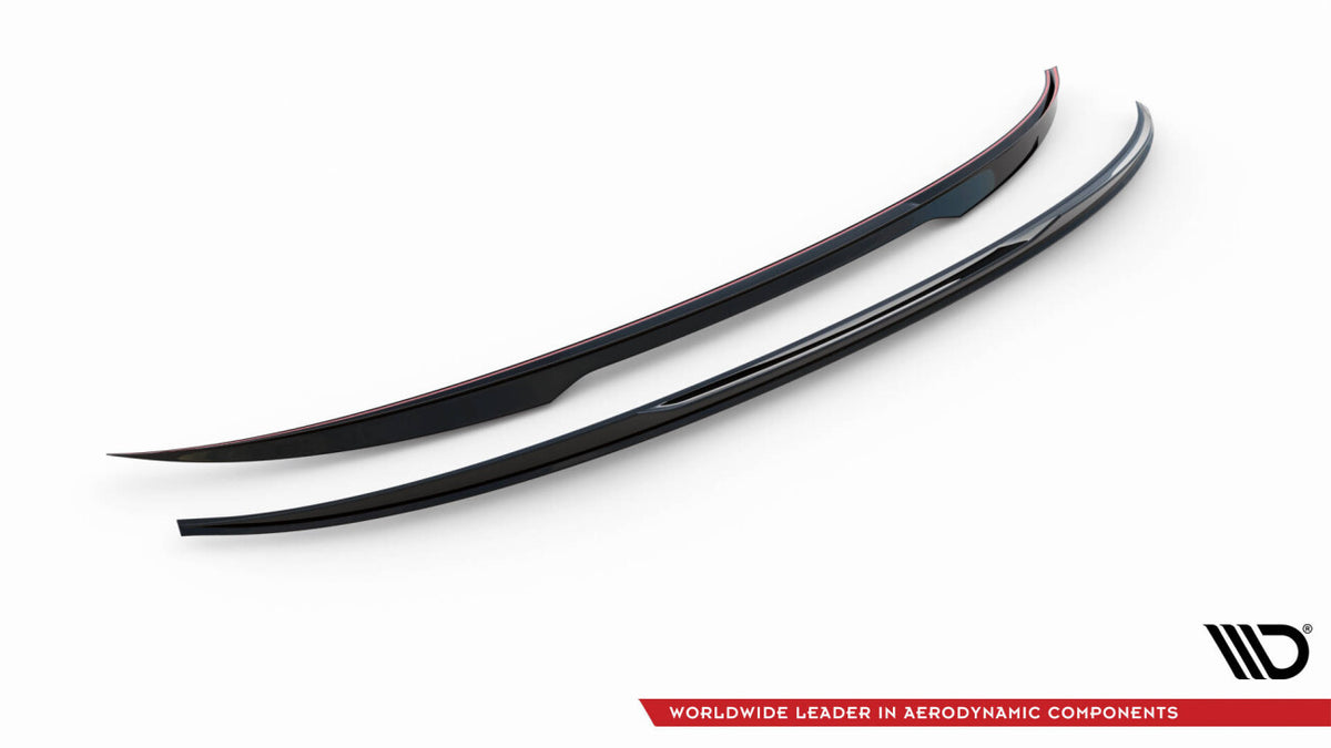 Heckspoiler 3D V.1 passend für BMW X6 F16 M-Paket / X6 M F86 schwarz Hochglanz