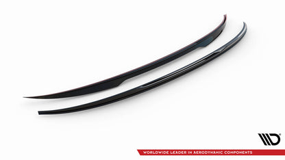 Heckspoiler 3D V.1 passend für BMW X6 F16 M-Paket / X6 M F86 schwarz Hochglanz