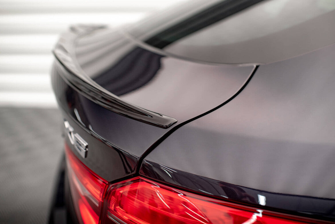 Heckspoiler 3D V.1 passend für BMW X6 F16 M-Paket / X6 M F86 schwarz Hochglanz