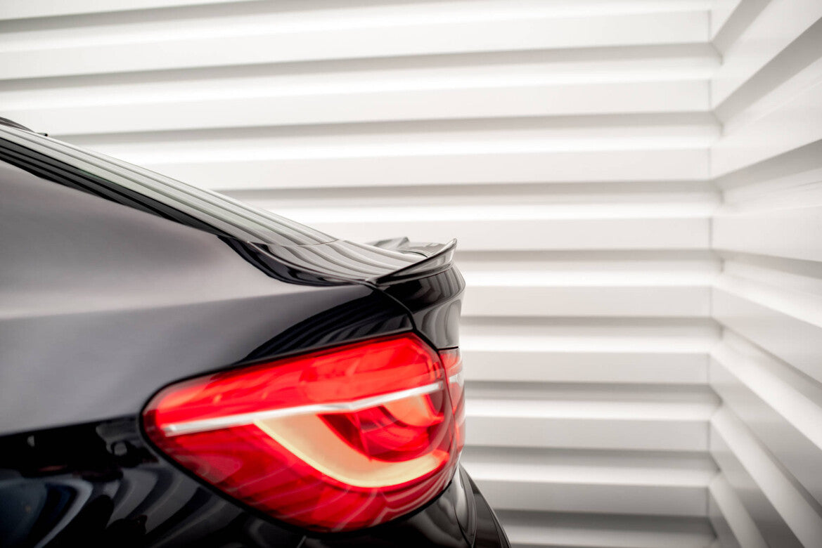Heckspoiler 3D V.1 passend für BMW X6 F16 M-Paket / X6 M F86 schwarz Hochglanz