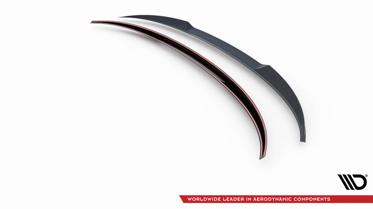 Heckspoiler 3D V.1 passend für BMW X6 F16 M-Paket / X6 M F86 schwarz Hochglanz