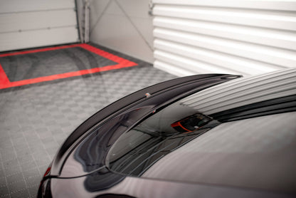 Heckspoiler 3D V.2 passend für BMW X6 F16 M-Paket / X6 M F86 schwarz Hochglanz