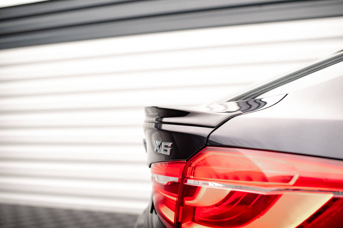 Heckspoiler 3D V.2 passend für BMW X6 F16 M-Paket / X6 M F86 schwarz Hochglanz