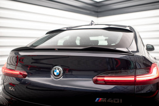 Heckspoiler Lippe 3D passend für BMW X4 M-Paket G02 schwarz Hochglanz