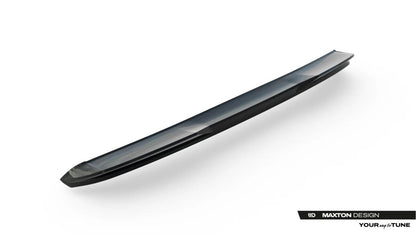 Heckspoiler Lippe 3D passend für Volvo V60 R-Design Mk3 schwarz Hochglanz