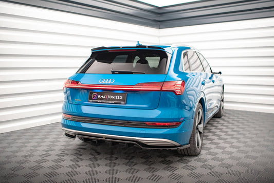 Heckspoiler Lippe oben passend für Audi e-tron schwarz Hochglanz