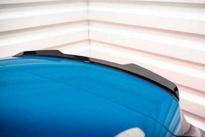 Heckspoiler Lippe oben passend für Audi e-tron schwarz Hochglanz