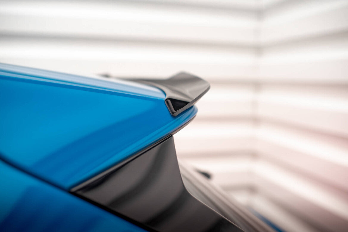 Heckspoiler Lippe oben passend für Audi e-tron schwarz Hochglanz