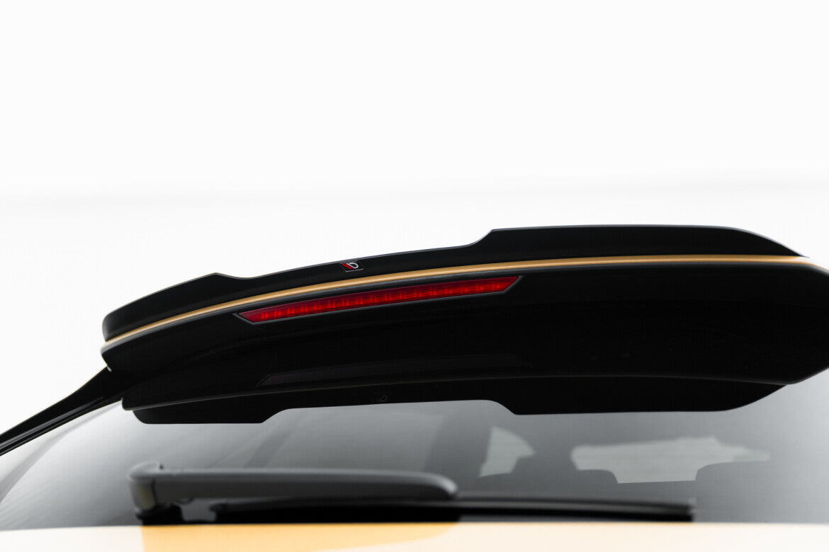 Heckspoiler Lippe oben passend für Audi Q8 S-line / SQ8 Mk1 FL schwarz Hochglanz