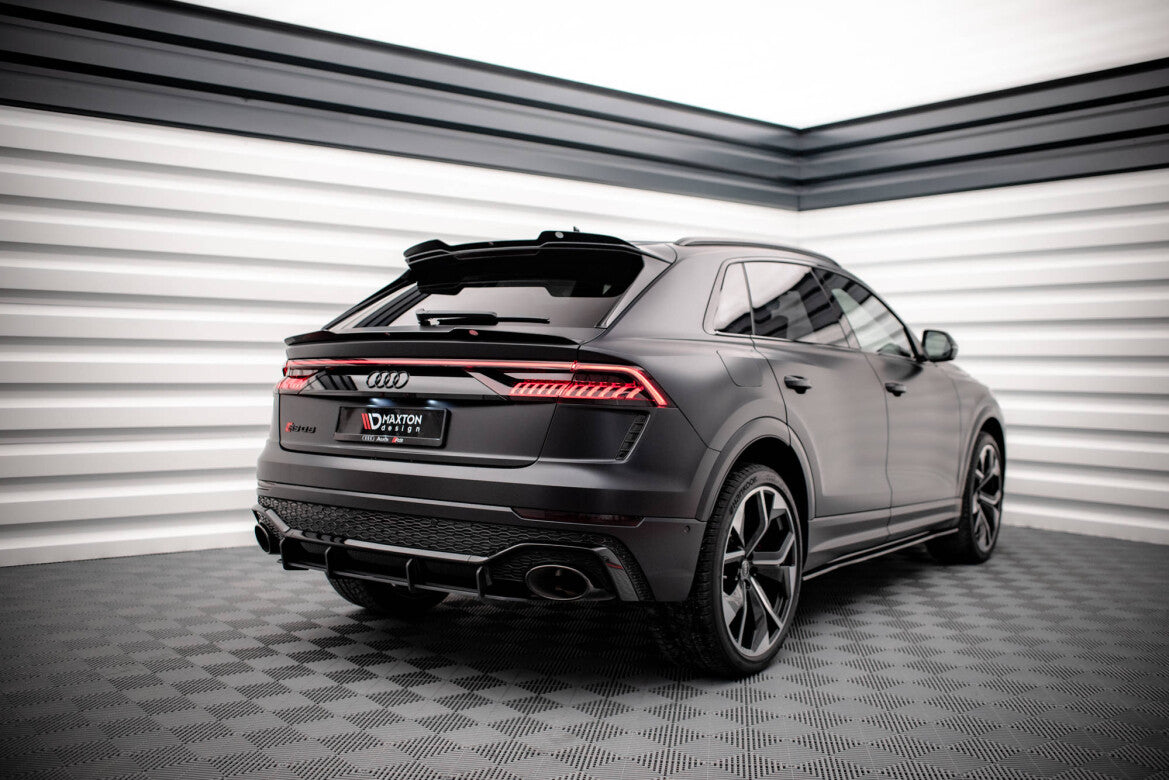 Heckspoiler Lippe oben passend für Audi RSQ8 Mk1 FL schwarz Hochglanz