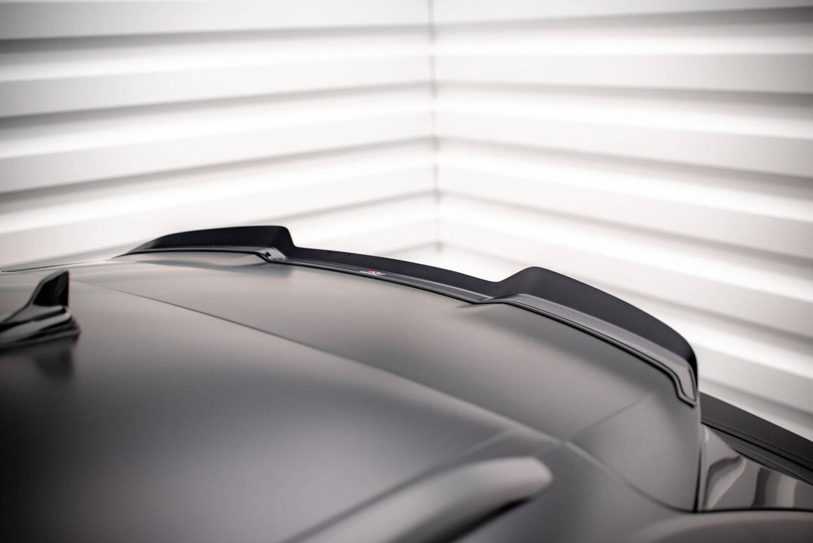 Heckspoiler Lippe oben passend für Audi RSQ8 Mk1 FL schwarz Hochglanz