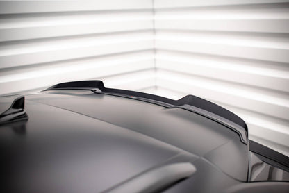 Heckspoiler Lippe oben passend für Audi RSQ8 Mk1 FL schwarz Hochglanz
