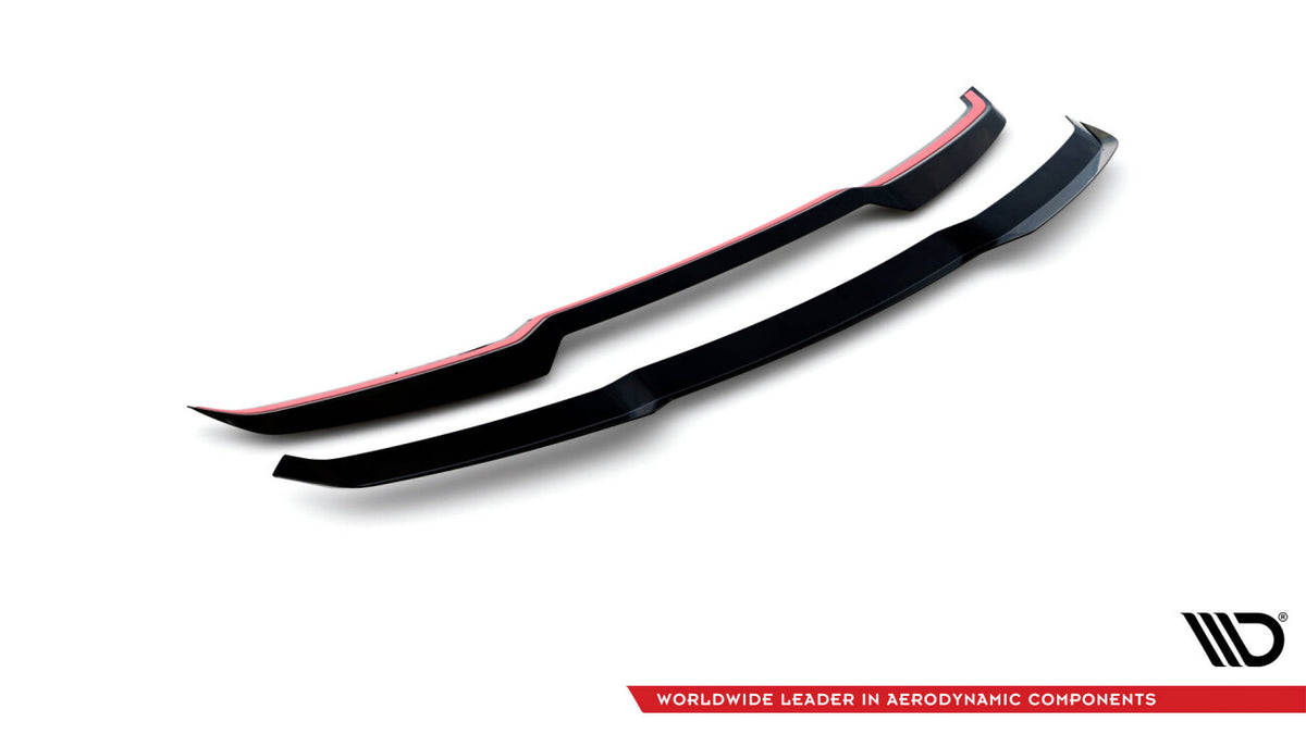 Heckspoiler Lippe oben passend für Audi RSQ8 Mk1 FL schwarz Hochglanz