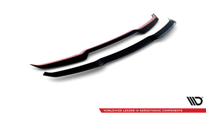 Heckspoiler Lippe oben passend für Audi RSQ8 Mk1 FL schwarz Hochglanz