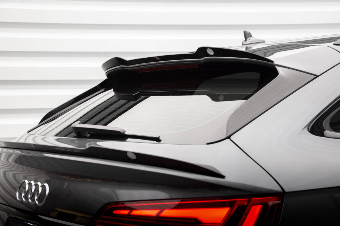 Heckspoiler Lippe oben passend für Audi SQ5 / Q5 S-Line Sportback Mk2 FL schwarz Hochglanz