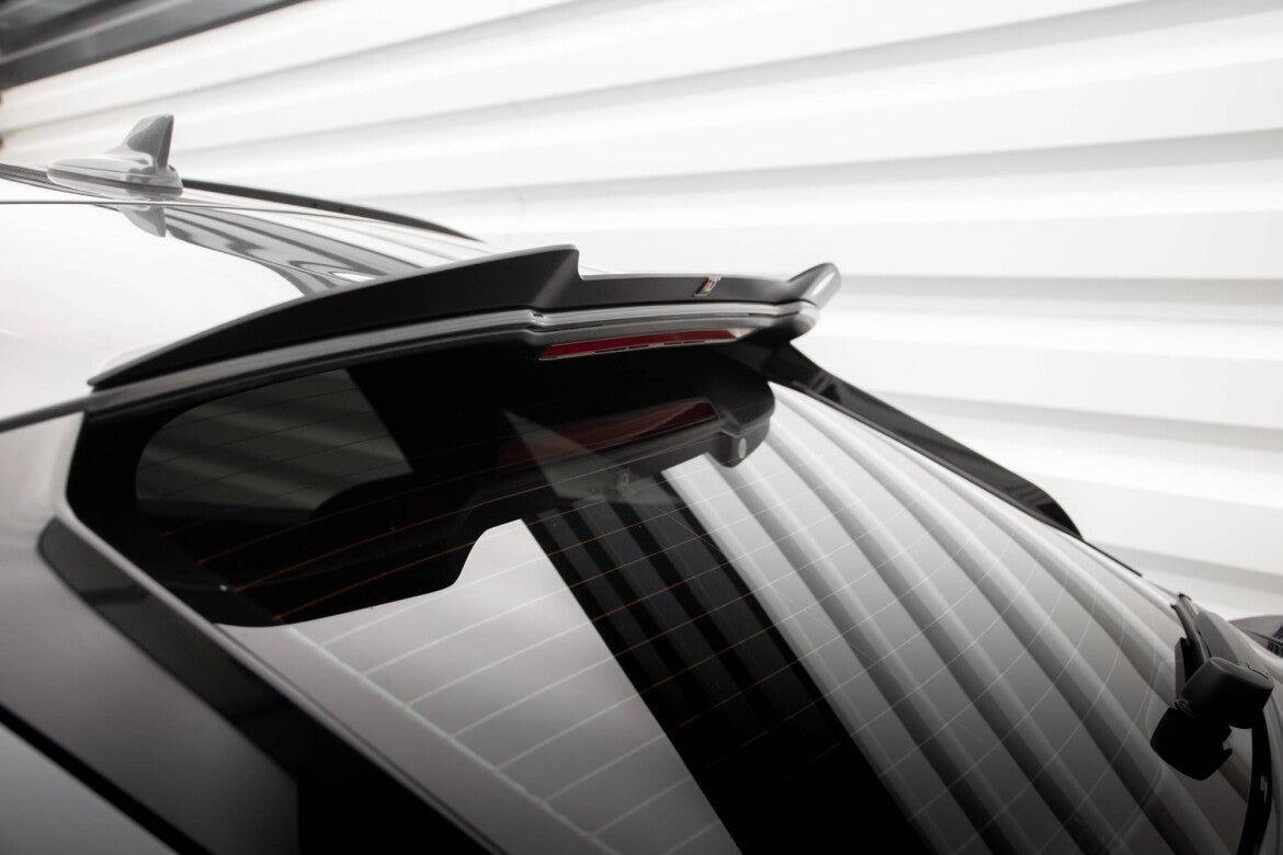 Heckspoiler Lippe oben passend für Audi SQ5 / Q5 S-Line Sportback Mk2 FL schwarz Hochglanz