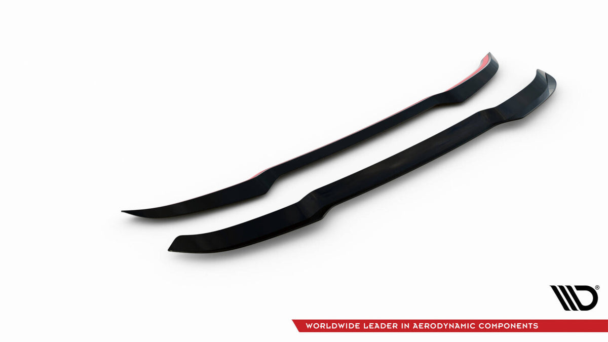 Heckspoiler Lippe oben passend für Audi SQ5 / Q5 S-Line Sportback Mk2 FL schwarz Hochglanz