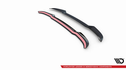 Heckspoiler Lippe oben passend für Audi SQ5 / Q5 S-Line Sportback Mk2 FL schwarz Hochglanz