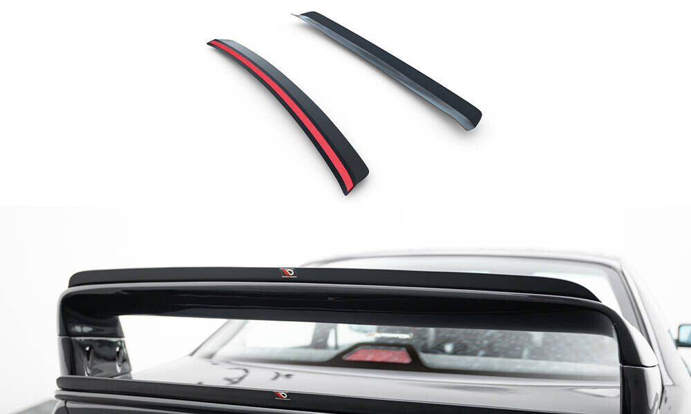 Heckspoiler Lippe oben passend für BMW M3 / 3 M-Paket E36 Coupe GT Klasse schwarz Hochglanz