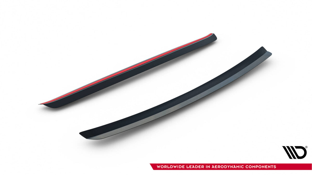 Heckspoiler Lippe oben passend für BMW M3 / 3 M-Paket E36 Coupe GT Klasse schwarz Hochglanz