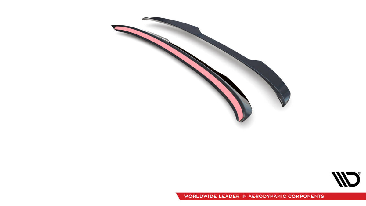 Heckspoiler Lippe oben passend für Ford Mustang Mach-E Mk1 schwarz Hochglanz