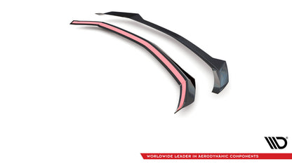 Heckspoiler Lippe oben passend für Lamborghini Urus Mk1 schwarz Hochglanz