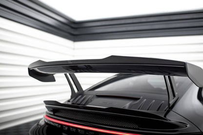 Heckspoiler Lippe oben passend für Porsche 911 992 GT3 schwarz Hochglanz