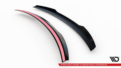 Heckspoiler Lippe oben passend für Porsche 911 992 GT3 schwarz Hochglanz