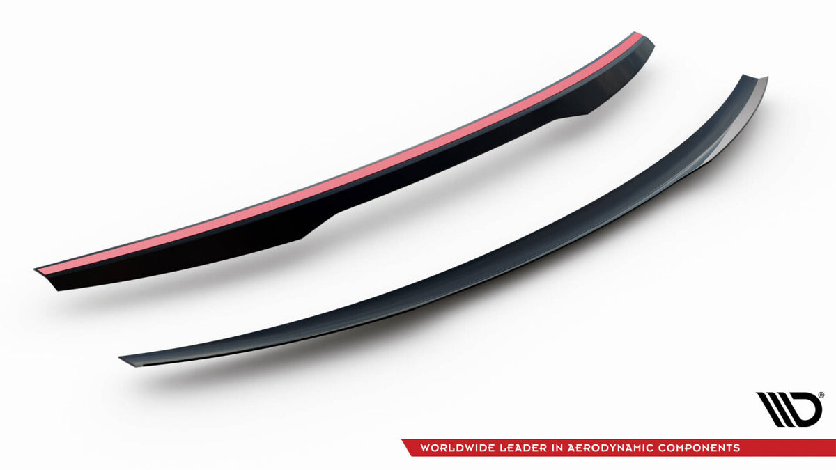 Heckspoiler Lippe oben passend für Porsche 911 992 GT3 schwarz Hochglanz