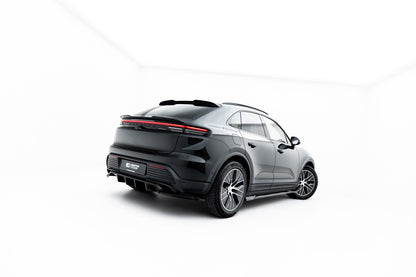 Heckspoiler Lippe oben passend für Porsche Macan EV Mk1 schwarz Hochglanz