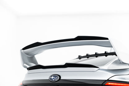 Heckspoiler Lippe oben passend für Subaru WRX STI Mk2 schwarz Hochglanz