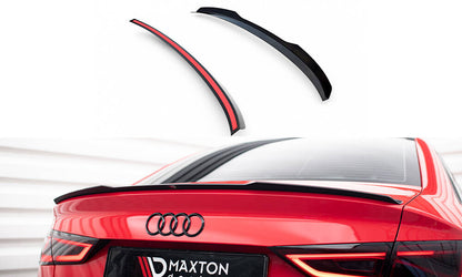 Heckspoiler Lippe passend für Audi A3 / A3 S-Line / S3 / RS3 Limousine 8V schwarz Hochglanz