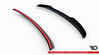 Heckspoiler Lippe passend für Audi A3 / A3 S-Line / S3 / RS3 Limousine 8V schwarz Hochglanz
