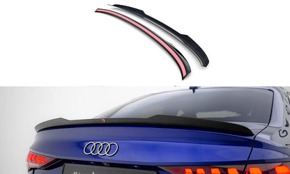 Heckspoiler Lippe passend für Audi A3 S-Line Limousine / S3 Limousine 8Y FL schwarz Hochglanz