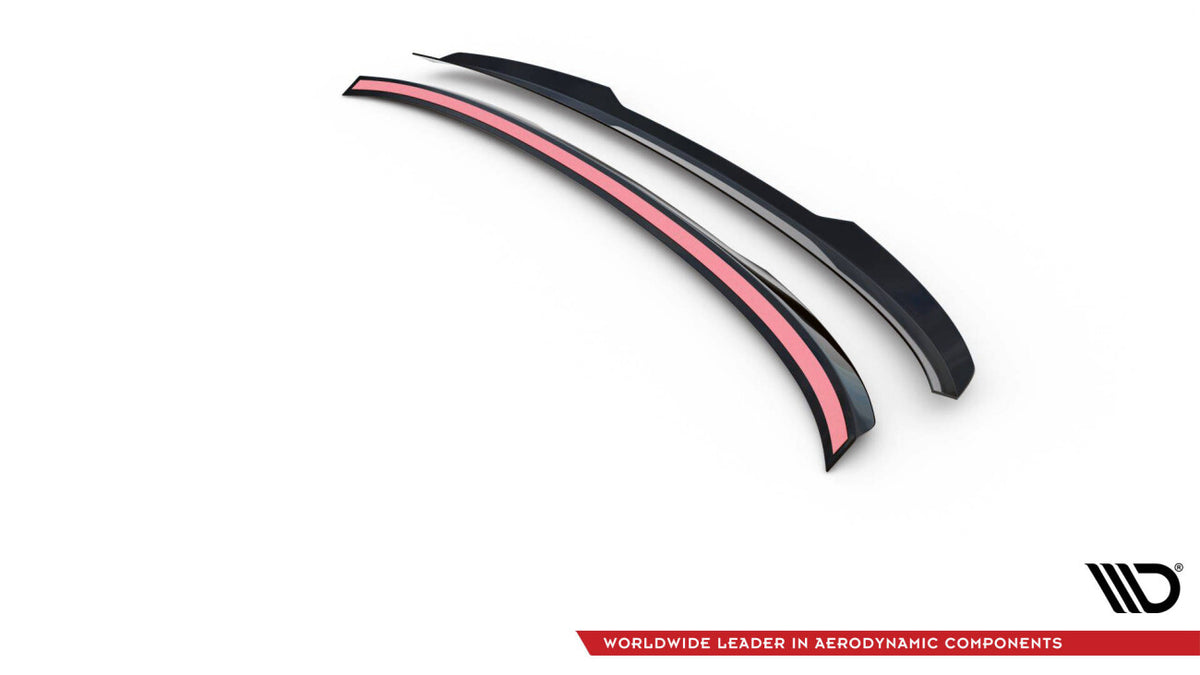 Heckspoiler Lippe passend für Audi A3 S-Line Limousine / S3 Limousine 8Y FL schwarz Hochglanz