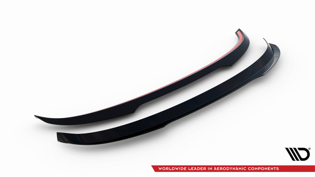 Heckspoiler Lippe passend für Audi A3 Sportback 8V FL schwarz Hochglanz