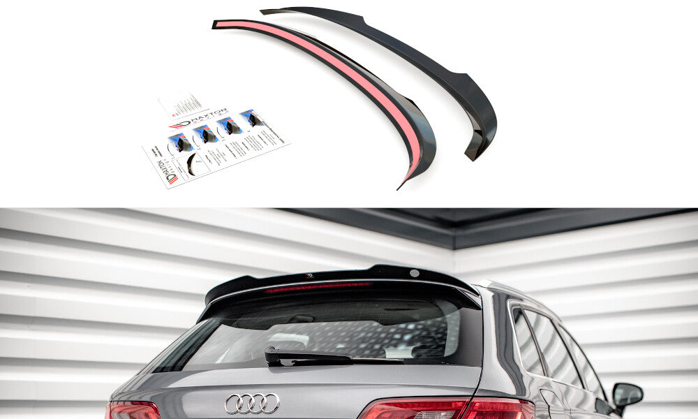 Heckspoiler Lippe passend für Audi A3 Sportback 8V schwarz Hochglanz
