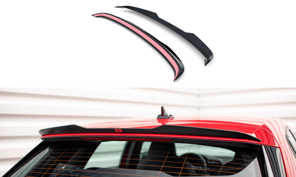 Heckspoiler Lippe passend für Audi A3 Sportback 8Y schwarz Hochglanz