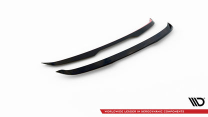 Heckspoiler Lippe passend für Audi A3 Sportback 8Y schwarz Hochglanz