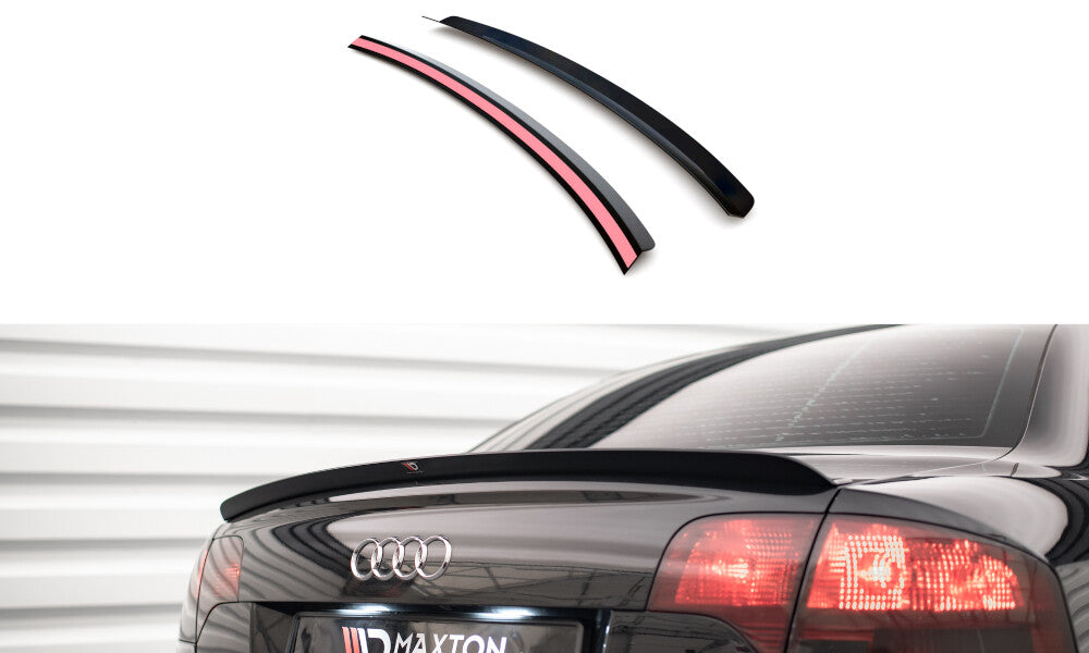 Heckspoiler Lippe passend für Audi A4 Limousine S-Line B7 schwarz Hochglanz