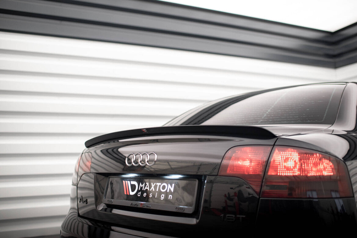 Heckspoiler Lippe passend für Audi A4 Limousine S-Line B7 schwarz Hochglanz