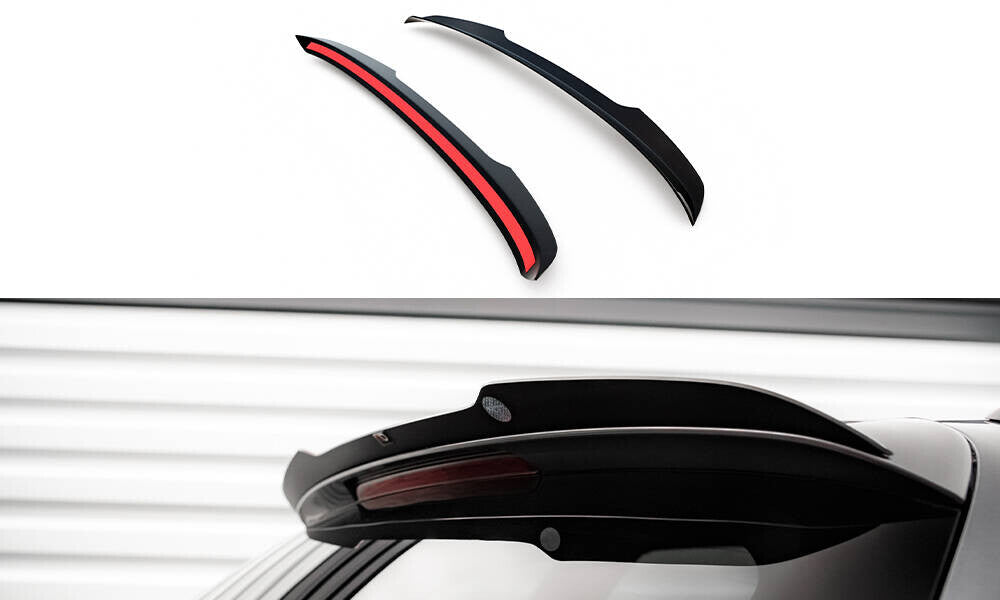Heckspoiler Lippe passend für Audi A4 S-Line / S4 Avant B8 FL schwarz Hochglanz