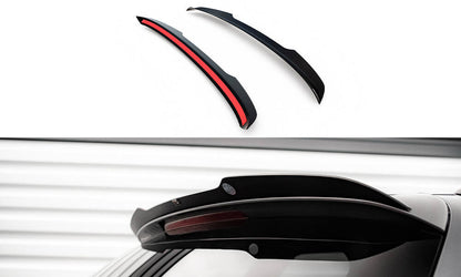 Heckspoiler Lippe passend für Audi A4 S-Line / S4 Avant B8 FL schwarz Hochglanz