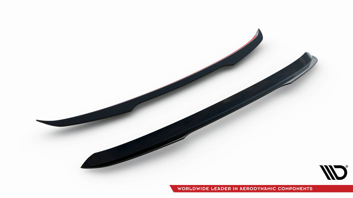 Heckspoiler Lippe passend für Audi A4 S-Line / S4 Avant B8 FL schwarz Hochglanz