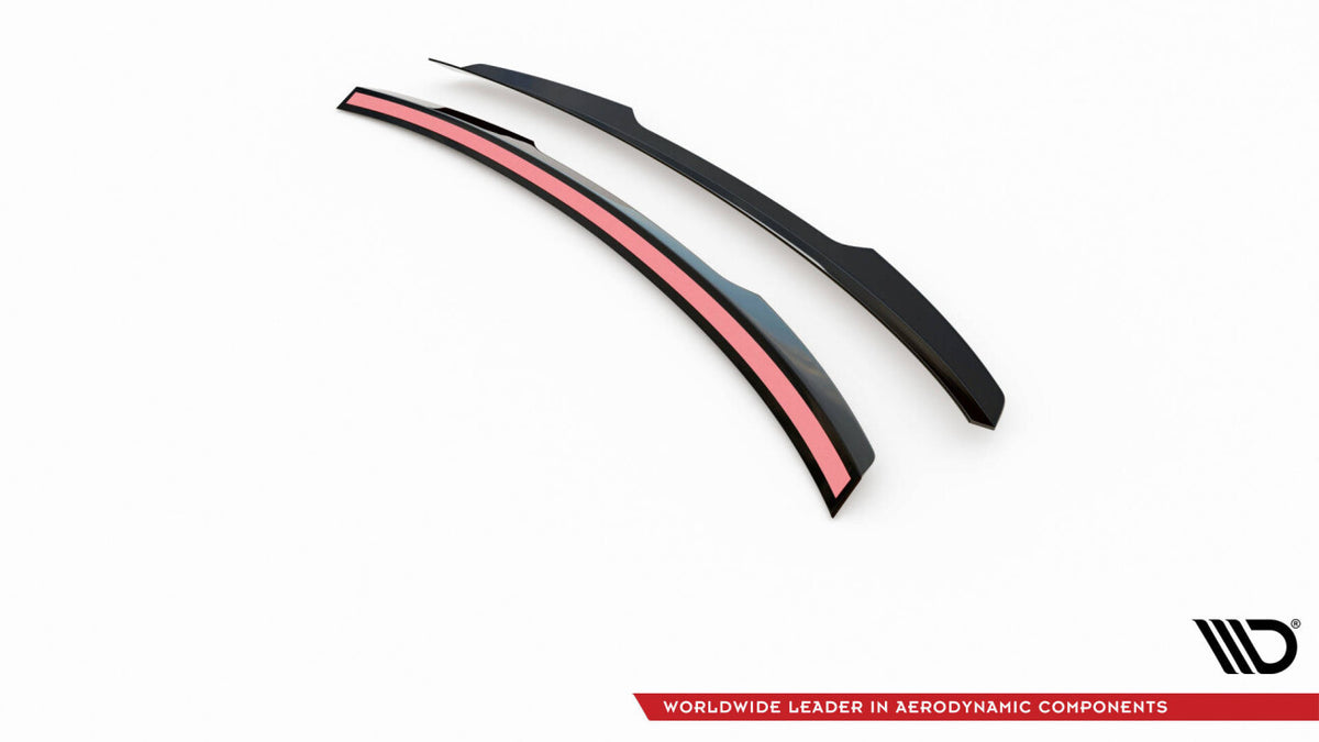 Heckspoiler Lippe passend für Audi A5 Coupe 8T schwarz Hochglanz