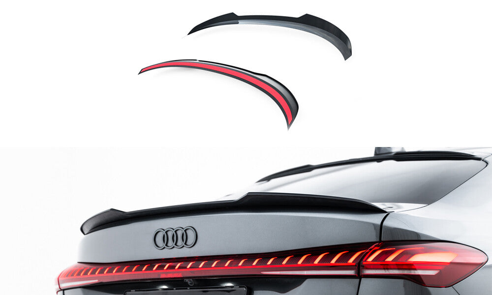 Heckspoiler Lippe passend für Audi A5 S-Line / S5 Limousine B10 schwarz Hochglanz