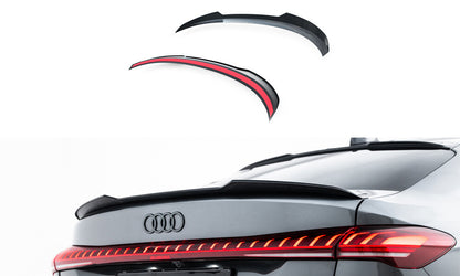 Heckspoiler Lippe passend für Audi A5 S-Line / S5 Limousine B10 schwarz Hochglanz